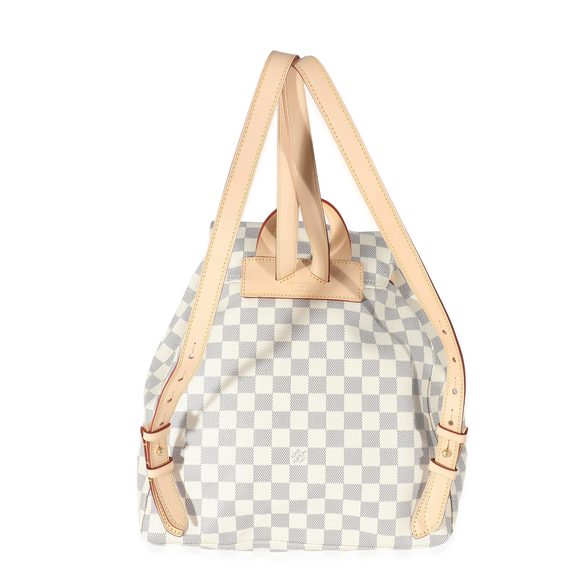 Louis Vuitton Damier Azur Canvas Sperone Backpack - Picture 4 of 8